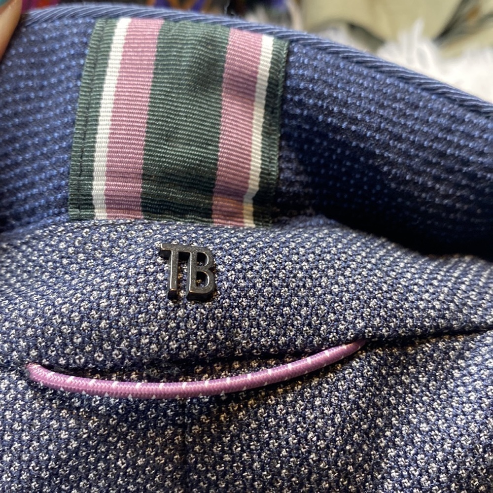 ted baker two tone unconstructed blazer size 6 - Picture 8 of 10